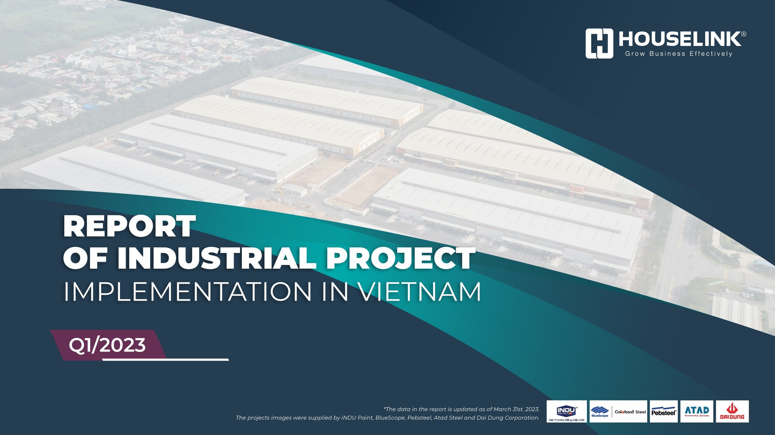 Report of Industrial Project Implementation in Viet Nam Q1/2023